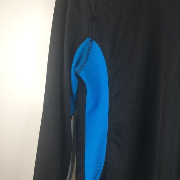 Nordic Track Long Sleeve Black Workout Shirt Size M - Picture 4 of 8